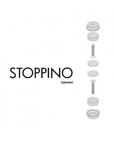 Fermaporta magnetico Verum Stoppino Open - innovazione 2023 - molto discreto - maniglia design