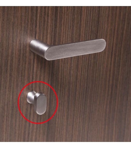 Rosetta per porta VERUM per WC (modello Pure/Wind) - maniglia design