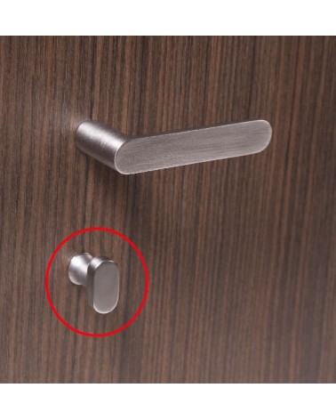 Rosetta per porta VERUM per WC (modello Pure/Wind) - maniglia design