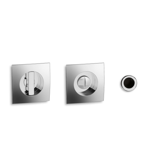 Kit maniglie incassate per porta scorrevole Twin con serratura