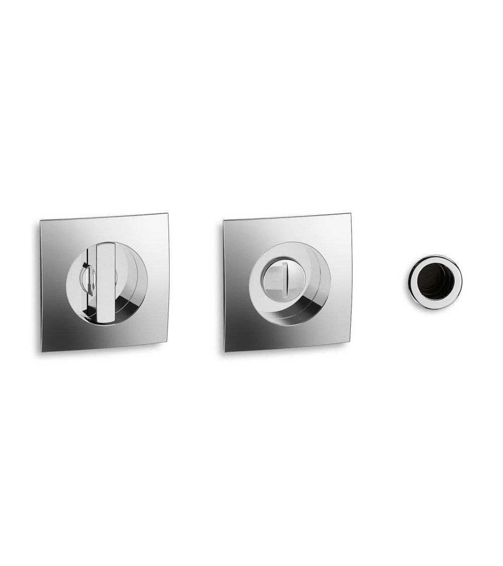 Kit maniglie incassate per porta scorrevole Twin con serratura