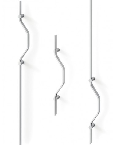 Maniglia per porta in ottone Mandelli CHICANE ferramenta design colore 1
