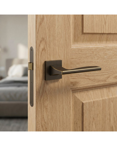 Maniglie per porte oro opaco Mandelli Link