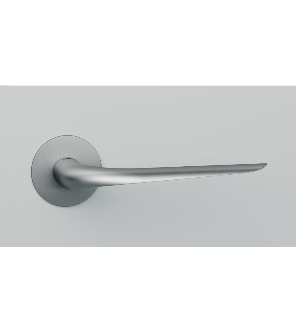 Maniglia per porta in ottone Mandelli Coupé design