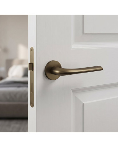 Maniglie per porta bronzo opaco Mandelli Filo