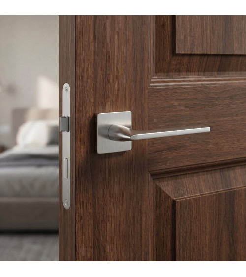 Maniglia per porta cromo spazzolato SALVIA maniglia design