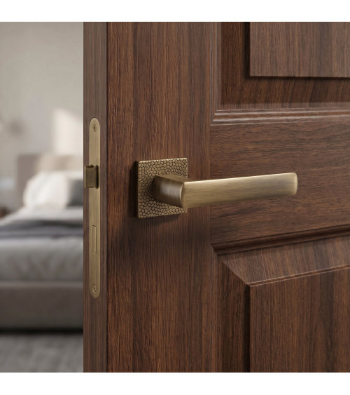 Maniglia per porta patina anticata opaca TUPAI 4161-T1 maniglia design