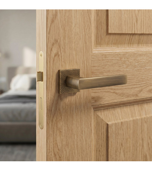 Maniglia per porta su placca quadrata TUPAI 4161-T1 maniglia design