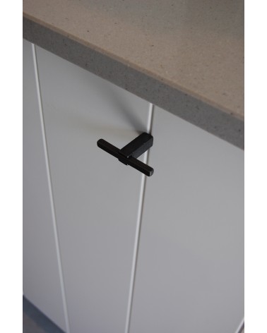 Pomolo per mobile geometrico in bronzo PTT - maniglia design