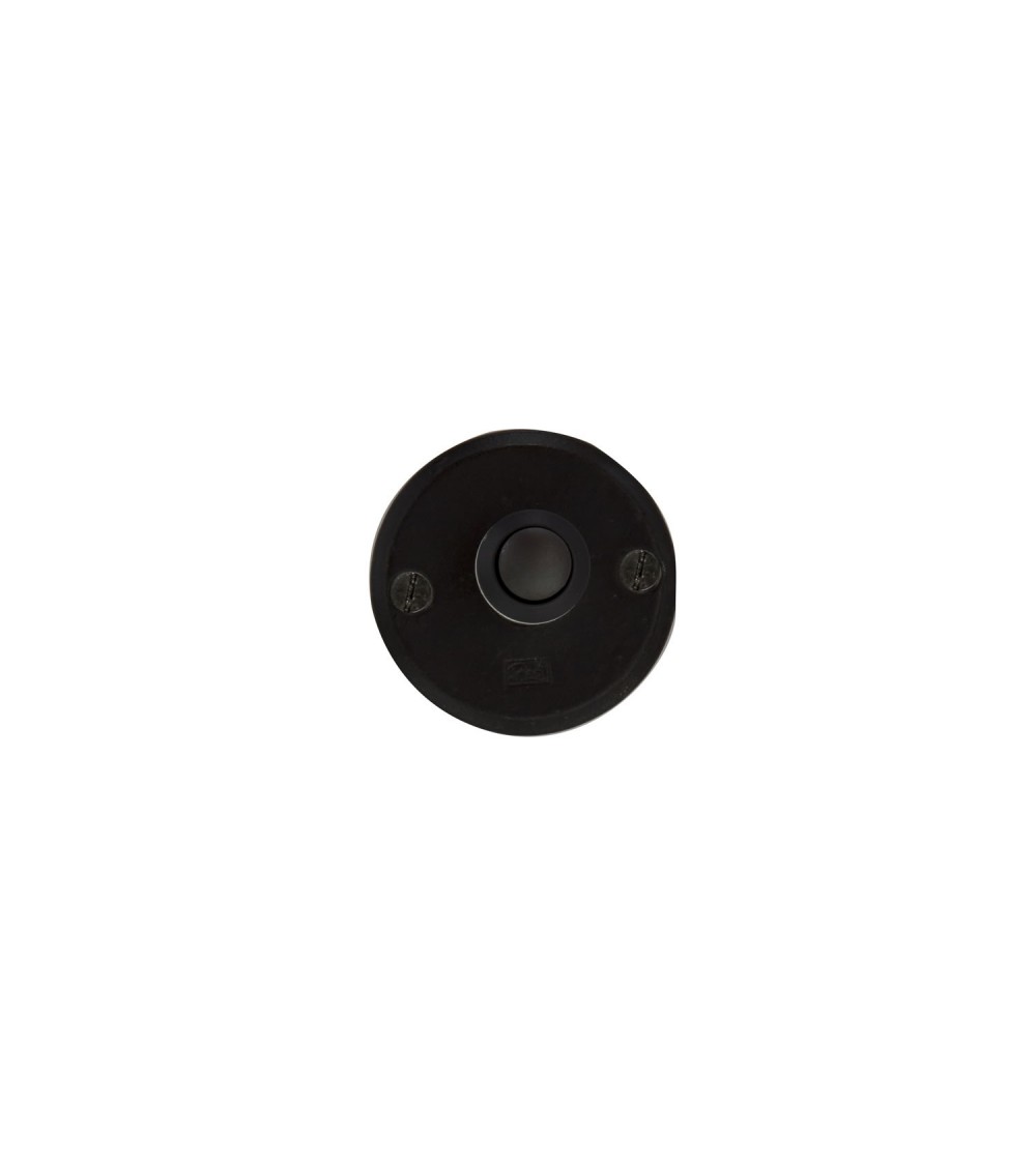 Campanello rotondo Dauby Pure in bronzo - pulsante campanello 50RBS - maniglia design