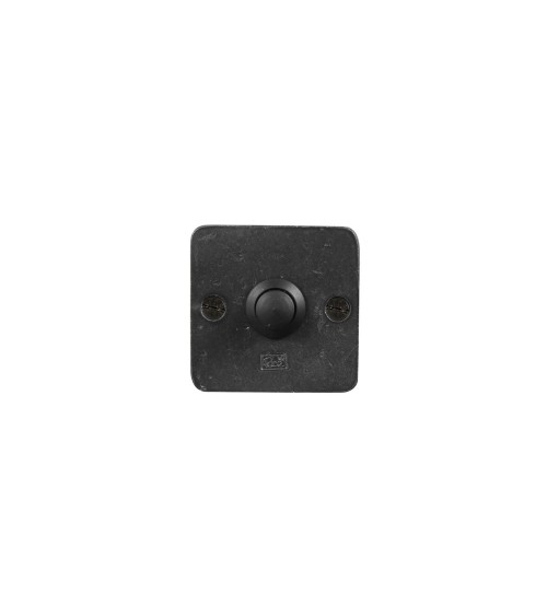 Campanello quadrato Dauby Pure in bronzo - pulsante campanello 50RBS - maniglia design