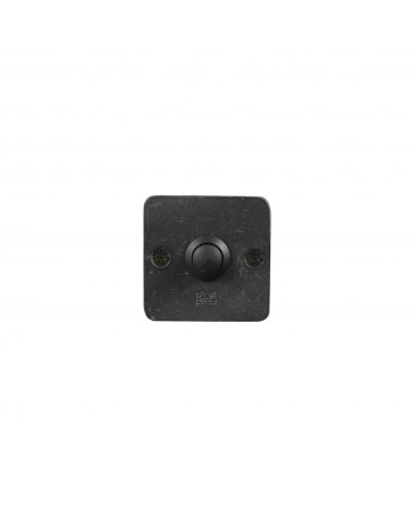 Campanello quadrato Dauby Pure in bronzo - pulsante campanello 50RBS - maniglia design