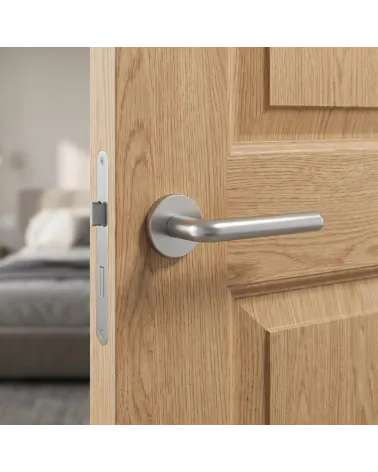 Maniglia per Porta Cromo Satinato per una brillantezza discreta - FUNKIA
