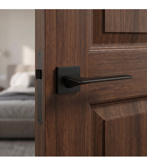 Maniglia per porta nera line GIULIA design