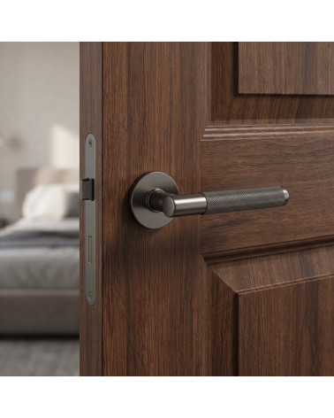 Maniglia per Porta con Texture per una decorazione autentica - Modello Time Slim