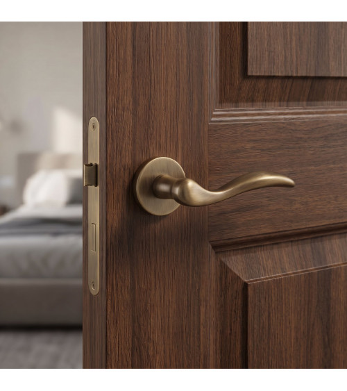 Maniglia per porta colore bronzo TUPAI 1948 ferramenta design