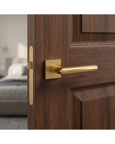 Maniglie per porta eleganti TUPAI 4002-T2 in oro - Millamaniglie