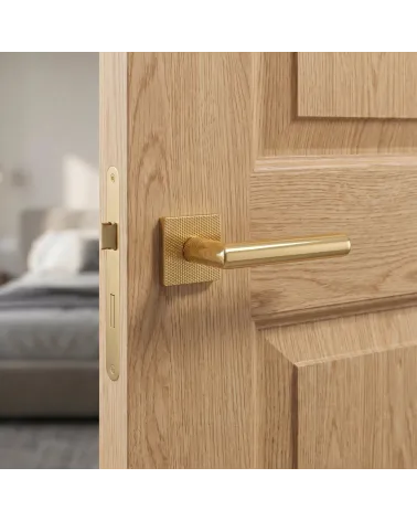 Maniglie per porta eleganti TUPAI 4002-T2 in oro - Millamaniglie