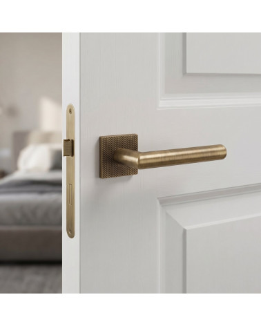Maniglia per Porta Patina Antica Opaca Elegante e Accogliente - 4002-T2