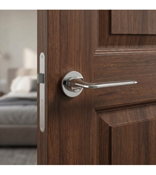 Maniglia per porta cromo lucido Ento Elan maniglia design