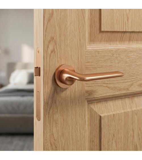 Maniglia per porta rame Ento Elan maniglia design