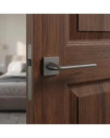 Maniglia per Porta Antracite per un interno chic - Modello LILA