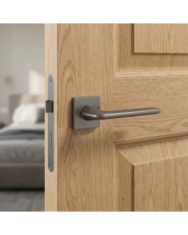Maniglia per Porta Antracite per un interno chic - Modello LILA