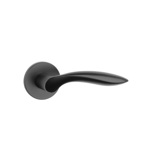 Maniglia per porta STILE PULIA in alluminio nero