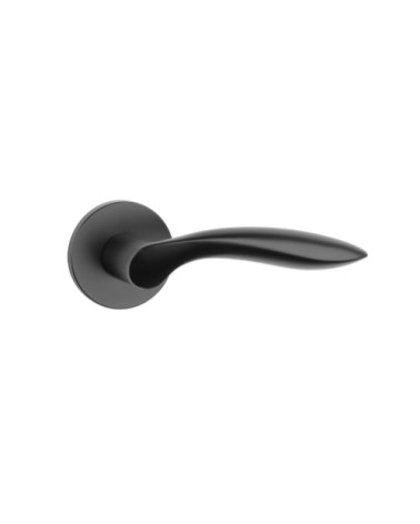 Maniglia per porta STILE PULIA in alluminio nero