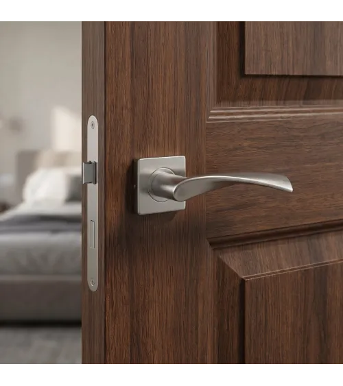 Maniglia per porta contemporanea KVADRAT 1708