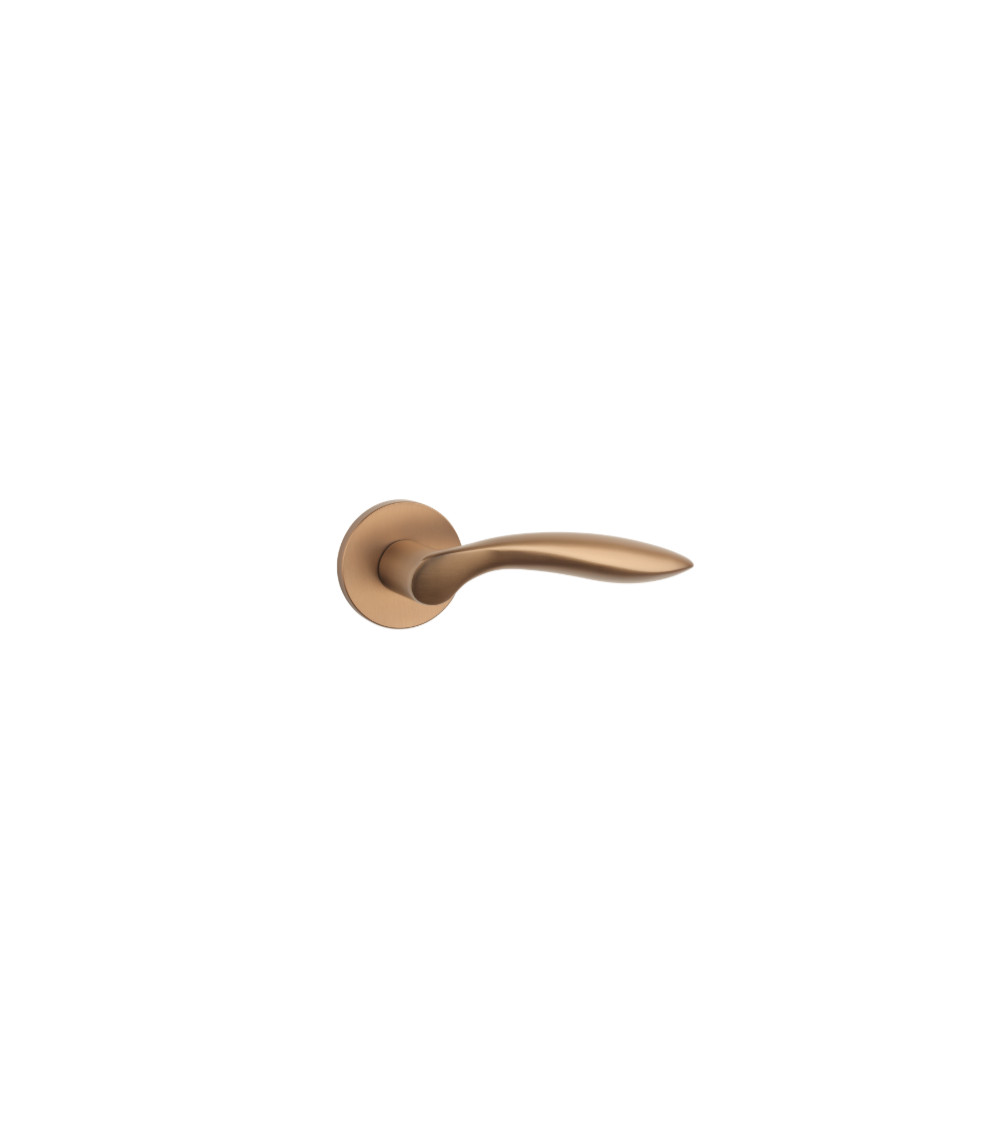 Maniglia per porta STILE PULIA in alluminio marrone chiaro