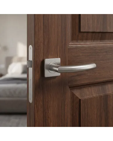 Maniglia per Porta Classica dal design senza tempo - Modello KVADRAT 1707