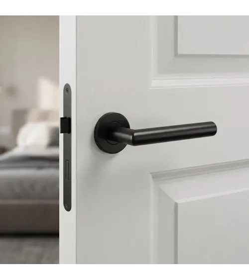 Maniglia per porta nera OVAL 1701 maniglia design