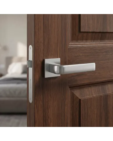 Maniglia per Porta Cromato Satinato per una deco chic - Modello JENA
