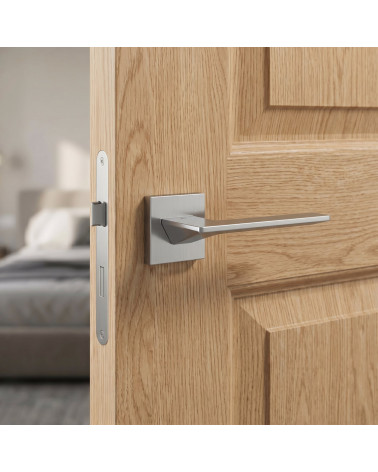 Maniglia per Porta Cromo Satinato per una decorazione sofisticata - Modello VIP