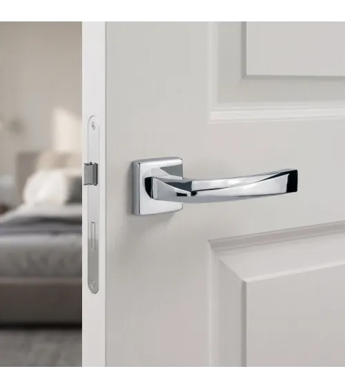 Maniglia per porta cromo lucido PHENIX maniglia design