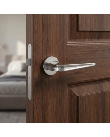 Maniglie per porte in zamak RADIUS