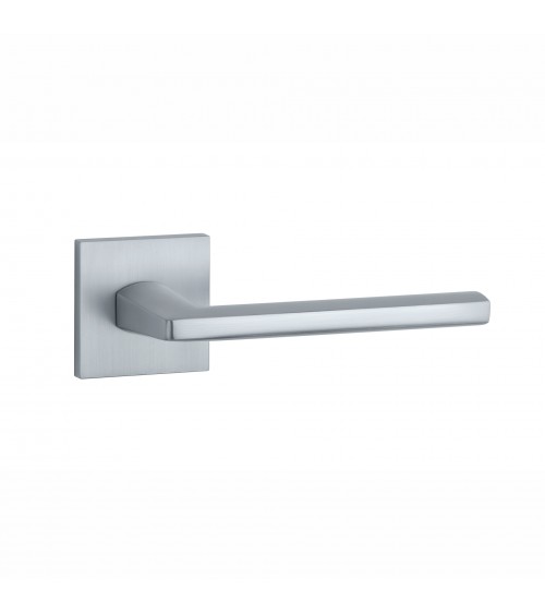Maniglia per porta cromo satinato EURA maniglia design