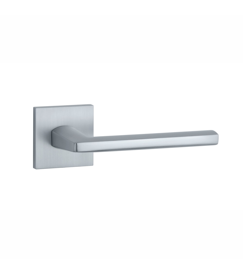 Maniglia per porta cromo satinato EURA maniglia design