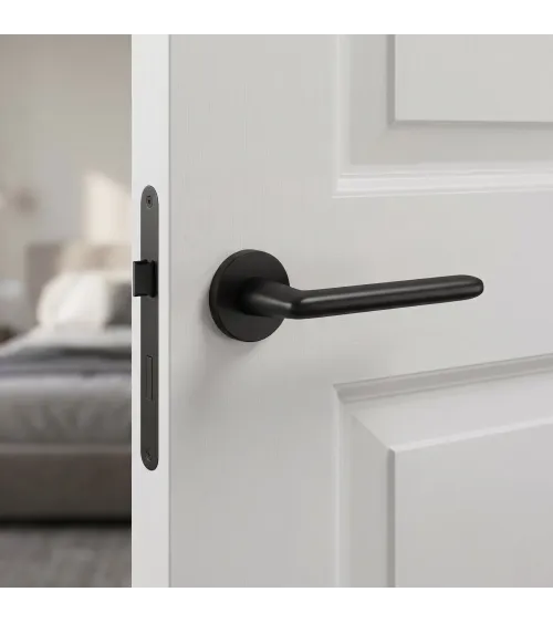 Maniglia per porta nera Spark maniglia design