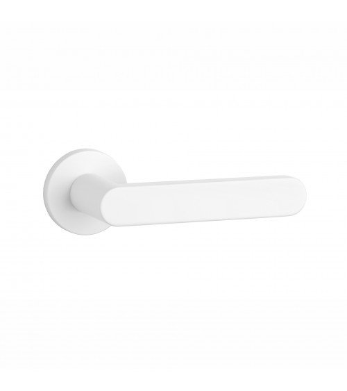 Maniglia per porta colore bianco ALORA design