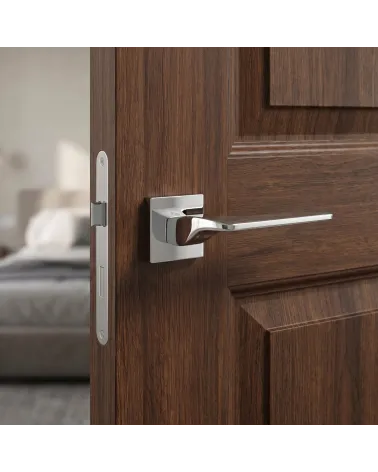 Maniglia per Porta in Cromo Lucido per uno splendore distinto - Modello SEMPRE