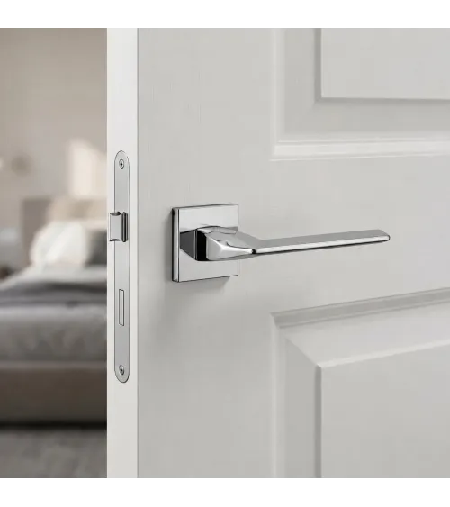 Maniglia per porta cromo lucido EVER maniglia design