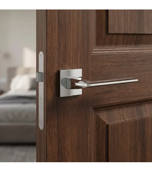 Maniglia per porta cromo lucido EVER maniglia design