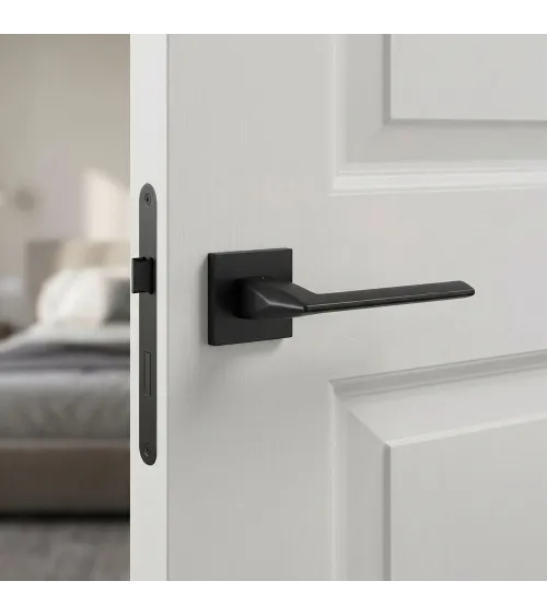Maniglia per porta nera EVER design maniglia
