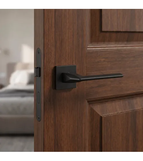 Maniglia per porta nera EVER design maniglia