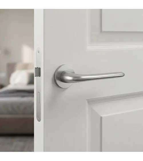 Maniglia per porta Cromo satinato AZALIA maniglia design
