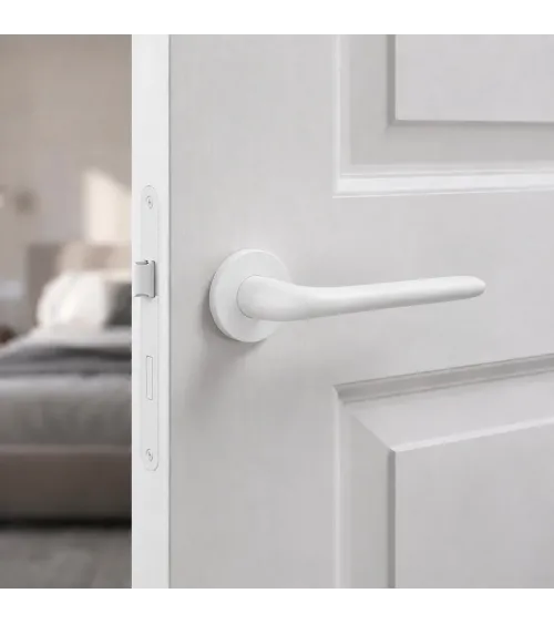 Maniglia per porta bianca AZALIA design