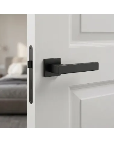 Maniglia per Porta Nera Elegante e Ammaliante - Modello PIN