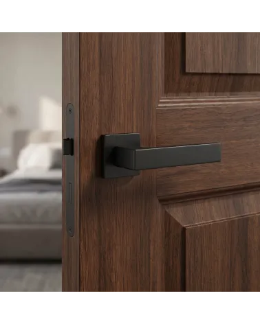 Maniglia per Porta Nera Elegante e Ammaliante - Modello PIN